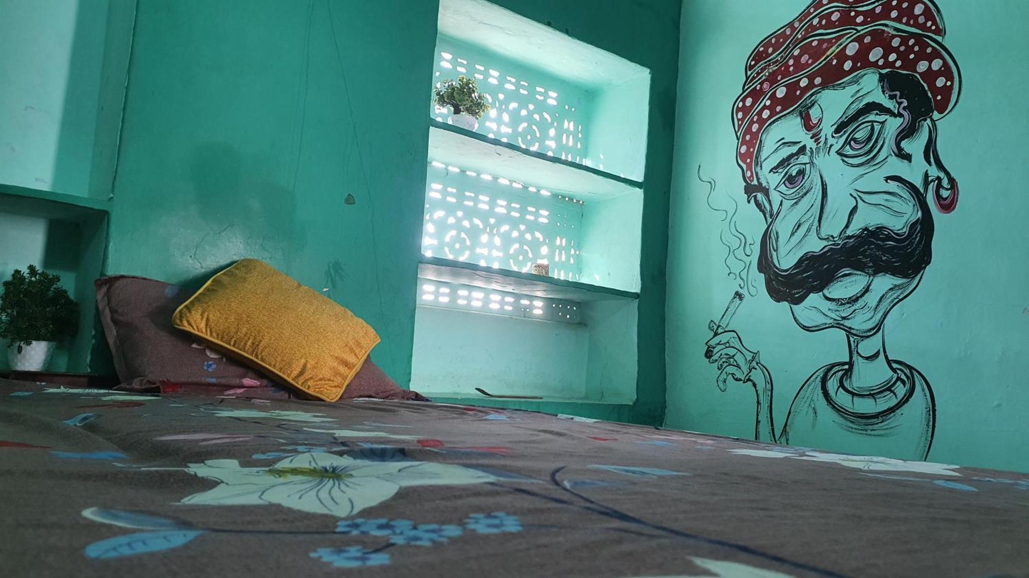 Anand Hostel Pushkar Exteriör bild